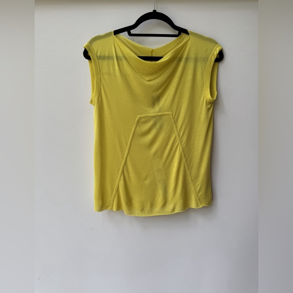 Rick Owens Ruffle Neck Sleeveless Top